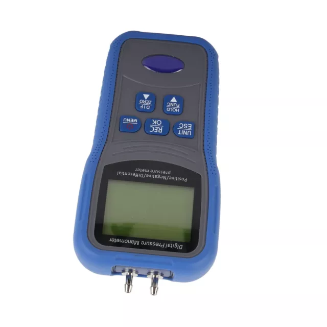 Digital Manometer LCD Display High Accuracy Sensitive Fast Measurement Gas 3