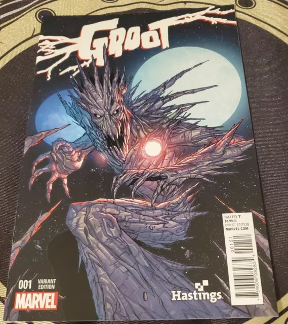Groot #1 Hastings Carlos Barber Variant Comic NM Marvel J&R