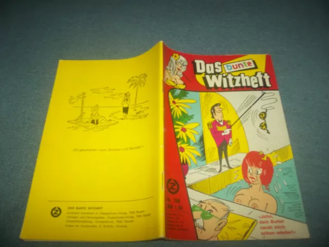 DAS BUNTE WITZHEFT Comic Heft Nr.166 EUR 12,99 - PicClick DE