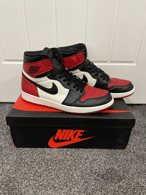 Bred toe deals 1 red laces