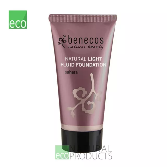 Benecos Natural Light Fluid Foundation Sahara 30ml