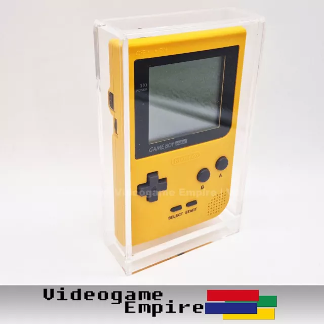 1x ACRYL BOX CASE (UV) für Nintendo Game Boy Pocket Konsole (loses Gerät) Plexi