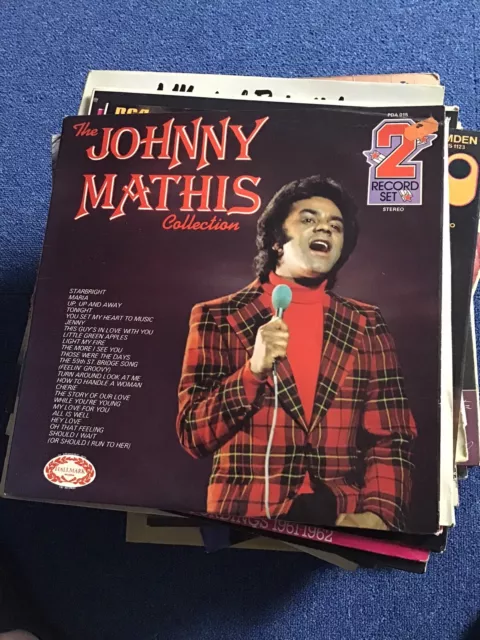 Johnny Mathis Collection Lp Vinyl Record Classical Country Jazz Soul Blues
