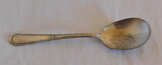 Sugar Serving Spoon ? - MAYFAIR -  Wm. Rogers & Son AA   PAT. MAR.13.23   #P84