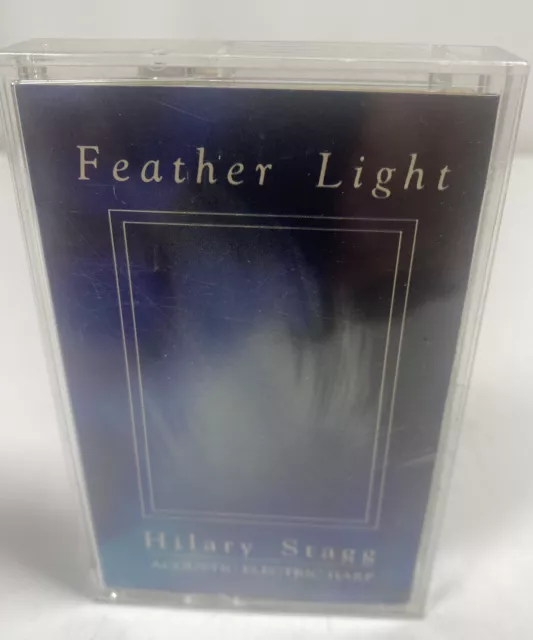 Feather Light Hilary Stagg Electric Harp Music Album Cassette Tape Feather Light Hilary Stagg Electric Harp Music Album Cassette Tape
