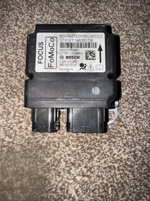 FORD FOCUS MK3 Airbag Control Module Ecu Unit F1Et14B321Cb £16.13 ...