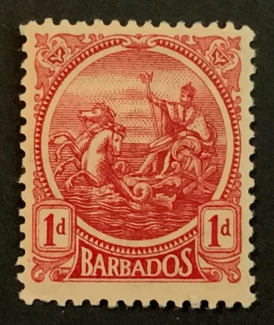 Travelstamps: 1916-19 BARBADOS Stamps Scott # 183 Seal Of The Colony MOGH(R)