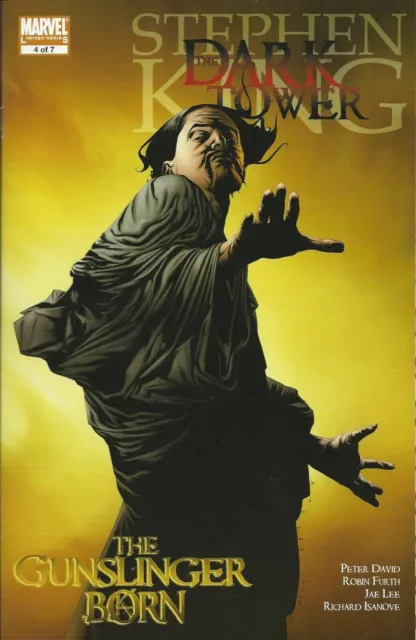 Dark Tower The Gunslinger Born #4 Stephen King Marvel Comics July 2007 (VFNM)