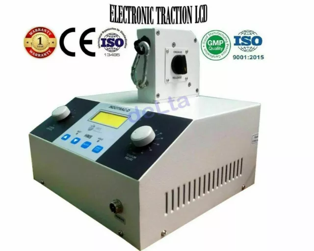 INDOTRAC-D LCD Unit Electronic Head Traction Cervical & Lumbar Traction %