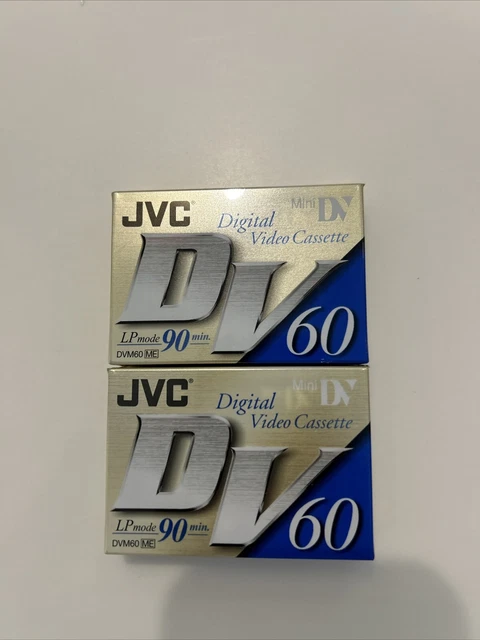 Pack De 5 Cassettes Mini DV Verbatim DVC - 90 Min - Pour Caméscope Numérique - Neuf
