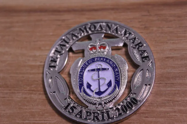 Royal New Zealand Navy Challenge Coin