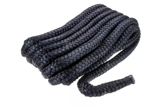 Seachoice New Double Braid Nylon Dock Line 3/8" x 15', 50-40291