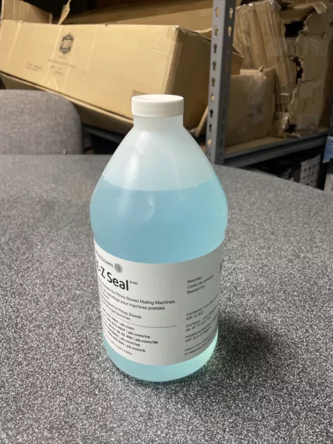 PITNEY BOWES E-Z Seal Sealing Solution for Mailing Machines 64oz Bottle