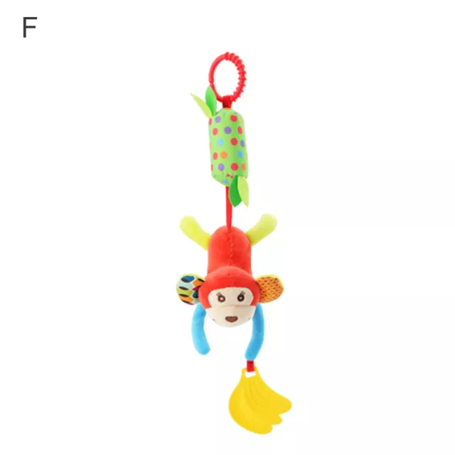 Baby Hanging Rattle with Teether Crib Decoration Hanging Wind Chime Non-toxic