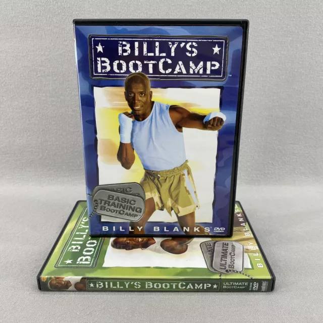 Billy's Bootcamp Basic Training Ultimate DVD Billy Blanks Excercise Pre-Loved