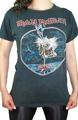 Vintage Iron Maiden shirt 1982 Beast on the Road Concert shirt Band Tee Rare