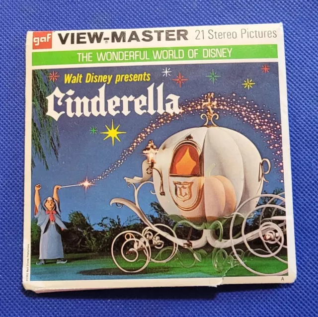 VINTAGE 1953 VIEW-MASTER Reel B313 Cinderella Thumbelina Pied Piper $9.44 -  PicClick