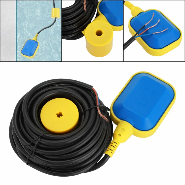 FLOAT SWITCH LIQUID Fluid Water Level Sensor Pump Tank Pond Controller