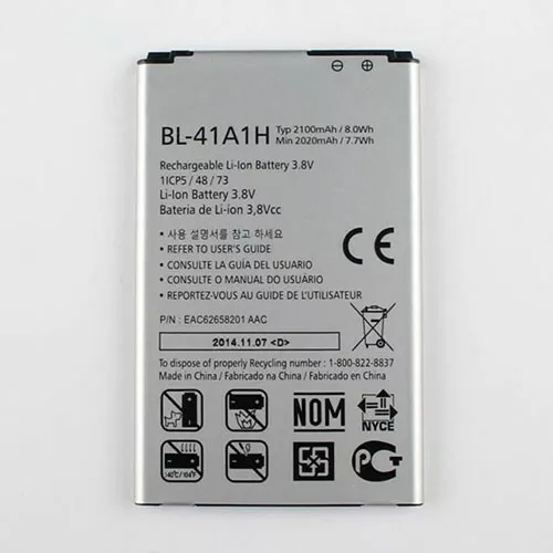 LG BL-41A1H OEM Battery Optimus F60 MS395 D390N Transpyre LS660 Tribute VS810PP