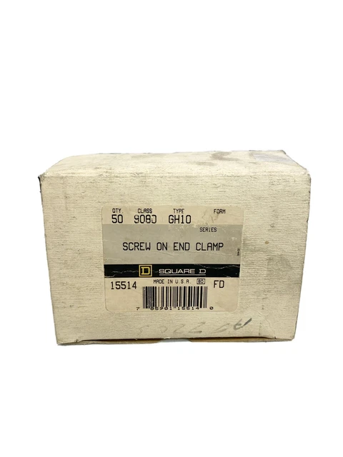 Square D 9080-GH10 Morsettiera Avvitabile Attacco Morsetto (Lotto Da 36) USA