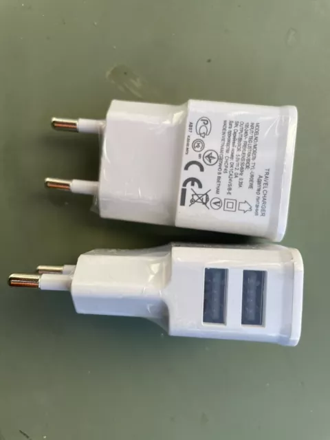 Doppel USB Netzteil - Netzstecker Travel Adapter Alle Modelle.