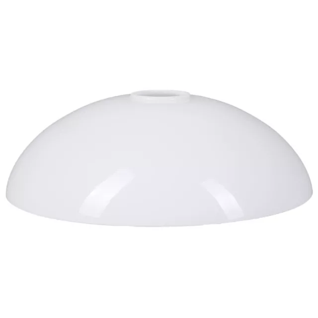 Lampenglas Ersatzglas Lampenschirm rund Opal Weiß Ø 250mm Pendelleuchte  Glas