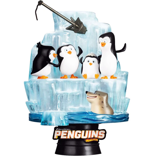 BEAST KINGDOM - Penguins of Madagascar DS-097 Diorama Stage 6" Statue