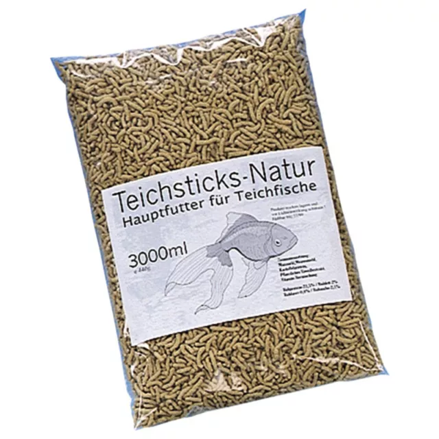 Nobby Sticks para Estanque Natural 3 L, Nuevo
