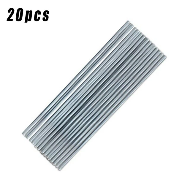 Lot De 20 Tiges à Souder Aluminium Flux Fourré - Basse Température - Pour Réparation Et Bricolage