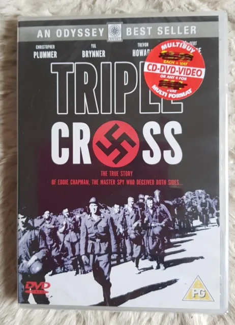 Triple Cross - Yul Brynner, Christopher Plummer - DVD Region 2 NEW & SEALED!