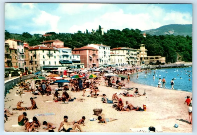 Golfo dei Poeti La Spezia Terenzo di Lerici ITALY 4x6 Postcard