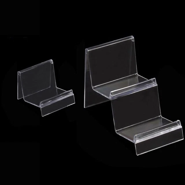 Transparentes Acryl-Display-Regal für Gläser, Handy-Schmuck-Display-Ständer  q