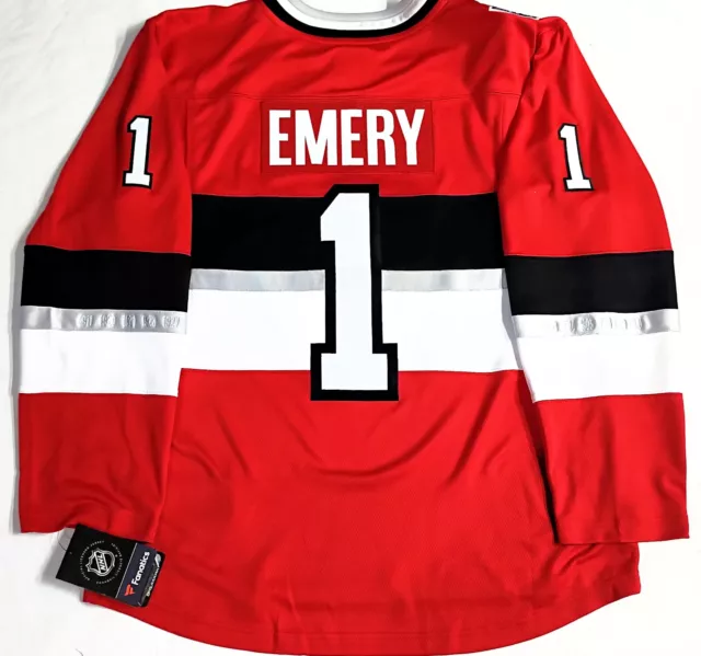 Ray Emery Ottawa Senators Signed White Fanatics Jersey