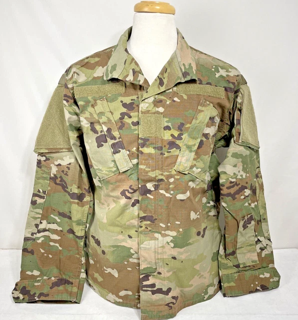 US Army Camo OCP Combat Uniform ACU Multicam Blouse Coat Military Small Regular