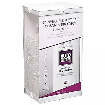 Autoglym Convertible Fabric Hood Cleaner Soft top Clean & Protect  Kit