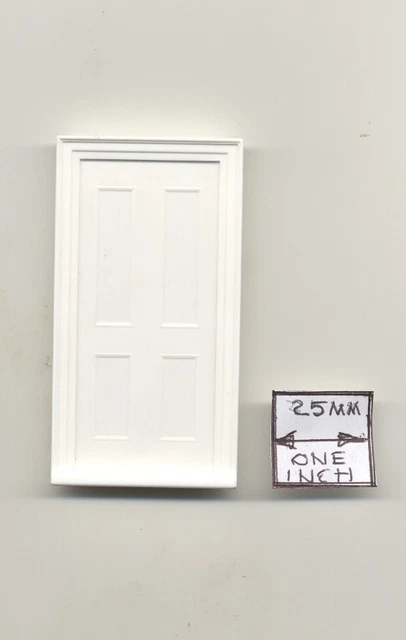 Half Scale 1:24 Victorian Front Door Jackson's Miniatures Dollhouse plastic #L8