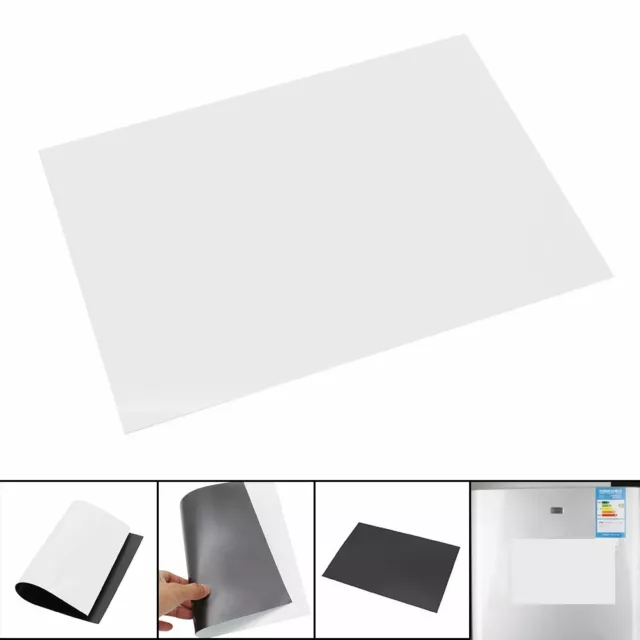 A4 Flexible Fridge Magnetic Whiteboard Home Office Memo Reminder Pen Eraser DM