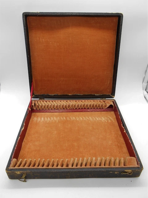 COFFRET ECRIN VIDE POUR 4 PIECES DE SERVICE ( SALADE et SERVICE à