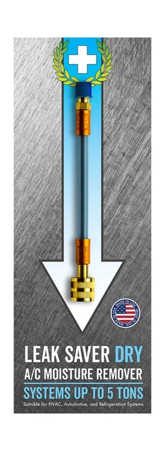 Leak Saver Direct Inject Dry A/C Moisture Remover (No Leak Sealant, Moisture ...