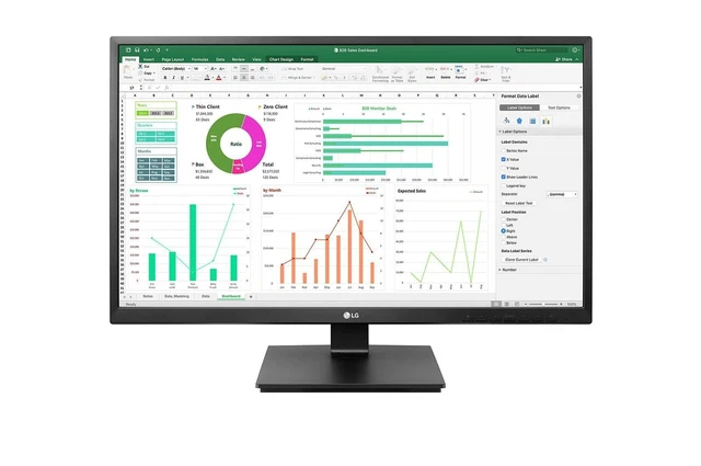 LG 27BN55UP-B Computerbildschirm 60,5 cm (23.8") 1920 x 1080 Pixel Full HD Schw