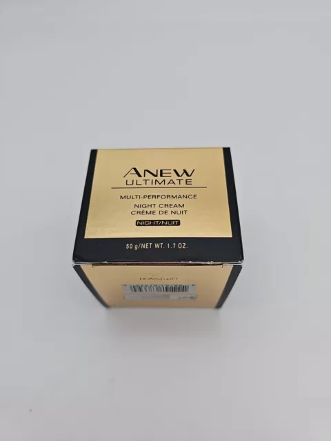 Avon Anew Ultimate Multi performance Night cream - 1.7 oz full size