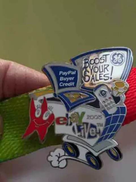 eBay Live Ebay 2005 BOOST YOUR SALES Pin MINT