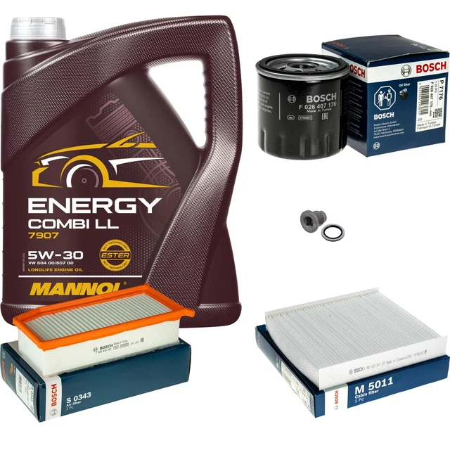 QR-PARTS 69160140 - Set di filtri 6 litri MANNOL olio motore Energy