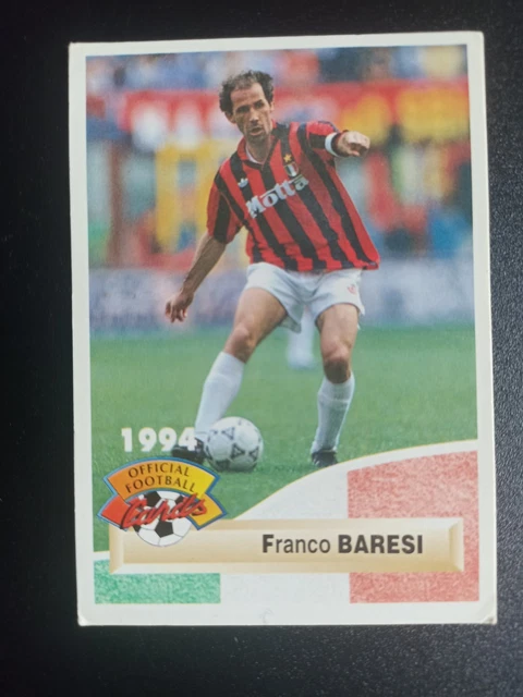 F. BARESI AC Milan Rossoneri Panini Football Calciatori 1993-1994 Calcio Italia EUR 4,99 - FR
