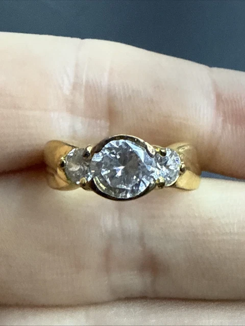 Bague Fleur Arum En Or Jaune 18 Carats (750/1000) - Neuf Avec Étiquettes