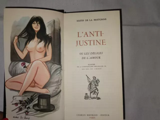 L'anti - Justine  Ou Les Délices De L'amour ,  Restif De La Bretonne  1969