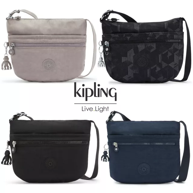 Kipling Arto S Small Crossbody Shoulder Lightweight Bag Various Patterns