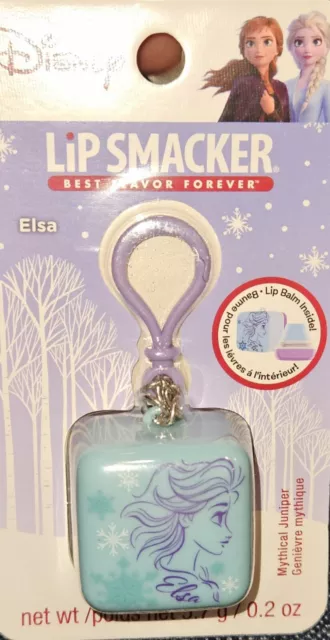 Lip Smacker Disney Frozen  Cube Keychain Flavored Lip Balm, Elsa