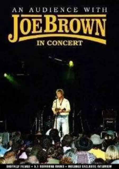 Joe Brown: An Audience With Joe Brown In Concert DVD UK Rele New Sealed R2