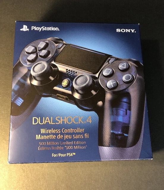 Manette DualShock 4 - Edition Limitée 500 Millions (Bleu Translucide